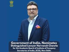 
      
      Distinguished Lawyer Harvansh Chawla Nominated to Academic Board 
      
      