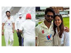 
      
      Shahid Kapoor spends day playing friendly cricket at Lord’s
      
      