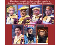 
      
      Five Governors Grace Convocation 2025 in a Singular Honour
      
      