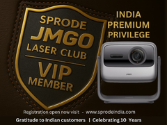 
      
      JMGO & SPRODE INDIA Celebrate 10 Years with VIP LASER Club Launch
      
      