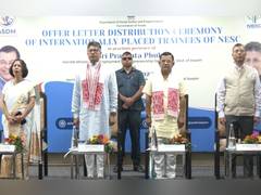 
      
      Assam Minister Pijush Hazarika distributes job offer letters 
      
      