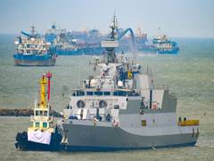 
      
      Indian naval ships visit Manila, Philippines  in South East Asia
      
      