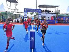 
      
      Goa, Gujarat, Mizoram register wins in hockey tournament  
      
      
