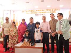 
      
      Raksha Khadse inaugurates 38th National Under-11 Championship
      
      