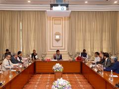 
      
      Piyush Goyal meets steel, engineering sector leaders
      
      