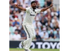 
      
      Siraj rattles Zak's stumps to leave India 9 wickets away from win
      
      