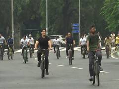 
      
      Delhi: Fit India Sundays on Cycle event held, participants joined
      
      