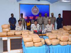 
      
      Police arrest two with 145 kg of ganja in Vizianagaram district
      
      