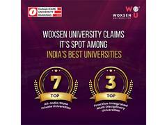 
      
      Woxsen University Claims Its Spot Among India's Best Universities
      
      