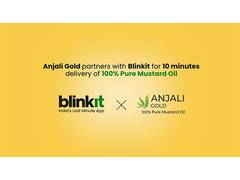 
      
      Anjali Gold Partners with Blinkit 
      
      