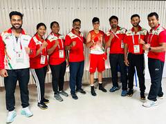 
      
       India assured of six medals in U22 Asian Boxing Championships
      
      