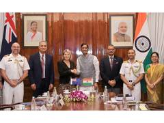 
      
      India, New Zealand reaffirm strong defence ties, commitment to de
      
      