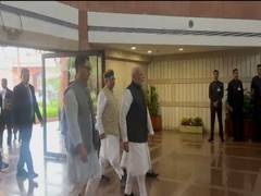 
      
      PM Modi, top BJP leaders attend NDA Parliamentary meeting
      
      