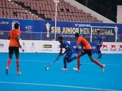 
      
      Quarter-Final Results: 15th Hockey India Sub Junior Men C'ships
      
      