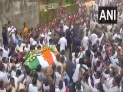 
      
      Shibu Soren's mortal remains taken for last rites
      
      