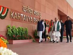 
      
      PM Modi inaugurates Kartavya Bhavan at Kartavya Path in Delhi
      
      