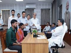 
      
      Tripura CM Manik Saha engages with citizens 
      
      