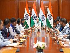 
      
      EAM Jaishankar meets young Nepalese leaders
      
      
