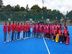 
      
      Gujarat Giants team meets Indian Men’s Hockey Team
      
      
