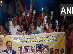 
      
      BJP stages protest in Howrah over alleged attack on Suvendu’s con
      
      