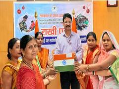 
      
      Women send Rakhis to soldiers
      
      