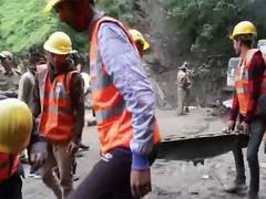 
      
      Search operations for missing people in Uttarakhand's Dharali con
      
      