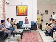 
      
      Uttarakhand CM holds high-level meeting, reviews rescue ops
      
      