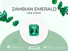 
      
      Zambian Emerald Gemstones in Stock - Lab Certified
      
      