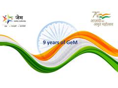 
      
      GeM celebrates 9 years of transforming public procurement
      
      