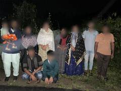 
      
      Assam Police push back 10 illegal Bangladeshi infiltrators 
      
      