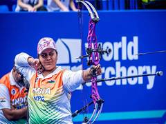 
      
      Madhura, Abhishek bow out in mixed team compound archery event
      
      