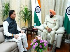 
      
      Uttarakhand: CM Dhami meets Governor, discusses Dharali disaster
      
      