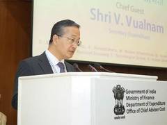 
      
      Expenditure Secretary Vualnam presides over Foundation Day event
      
      