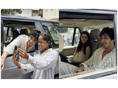 
      
      Ahaan Panday, Aneet Padda prank paps in fun video
      
      
