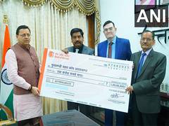 
      
      BoB contributes Rs 1 crore to Uttarakhand CM's Relief Fund 
      
      