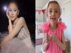 
      
      Ariana surprises young cancer patient with Wicked themed gifts
      
      