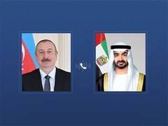 
      
      UAE President congratulates President of Azerbaijan on historic A
      
      