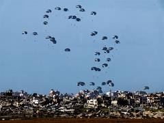 
      
      IDF says seven countries coordinate humanitarian airdrop for Gaza
      
      