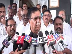 
      
      Karnataka minister KN Rajanna submits resignation
      
      