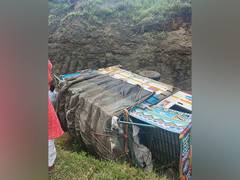 
      
      Maharashtra: 7 killed after pickup van falls down slope
      
      