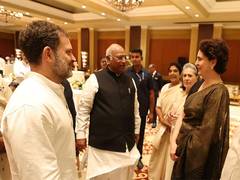 
      
      Congress hosts INDIA Bloc dinner in Delhi, Opposition leaders reaffirm unity
      
      