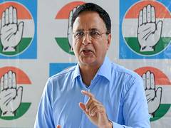 
      
      Congress MP Randeep Surjewala moves motion in Rajya Sabha
      
      