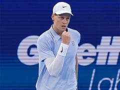 
      
      Cincinnati Masters: Sinner marches to round four
      
      