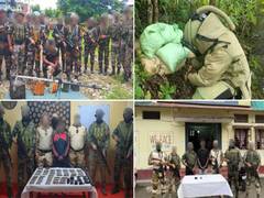 
      
      22 insurgents arrested in Manipur raids
      
      