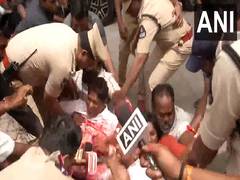 
      
      Hyderabad Police detains Bajrang Dal, BJP members for forcefully 
      
      