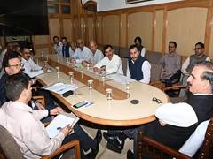 
      
      Himachal CM Sukhu meets electricity board employees
      
      