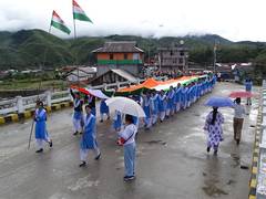 
      
      Arunachal: Tricolour soars high in Menchuka 
      
      