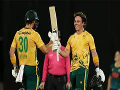 
      
      Brevis' century helps Proteas level series against Australia
      
      