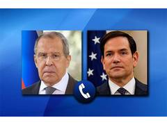 
      
      Sergey Lavrov, Marco Rubio discuss Putin-Trump summit over phone
      
      