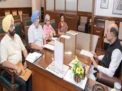 
      
      Bhagat reviews war memorials construction progress
      
      